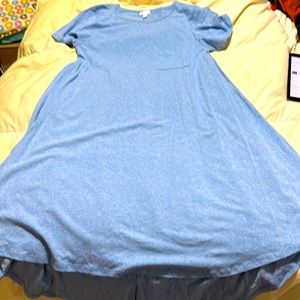 LuLaRoe Carly swing dress. New never worn. Machine wash hang dry